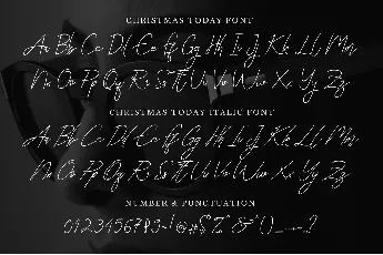 Christmas Today font