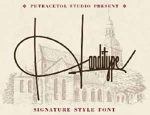 Handitype font