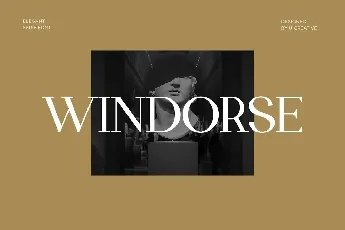 Windorse font