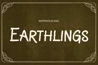 Earthlings font