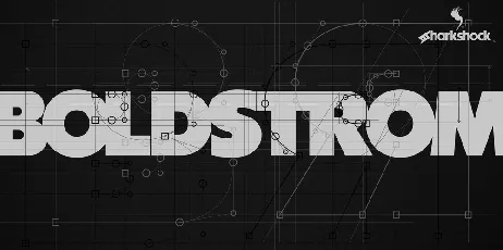 Boldstrom font