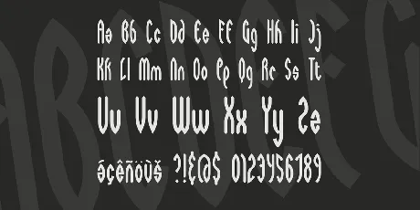 Wayward font