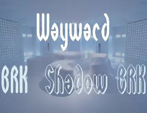 Wayward font