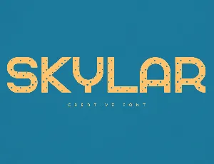 Skylar font