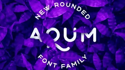 Aqum 2 Sans Serif Family font