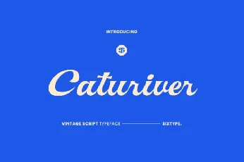 Caturiver font