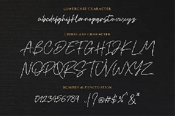 Gisellia Signature font