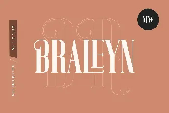 Zanie Brovia font