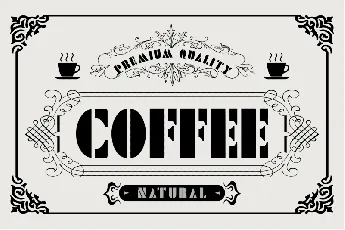 Ngopi Display font