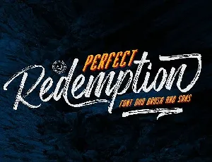 Perfect Redemption Brush font