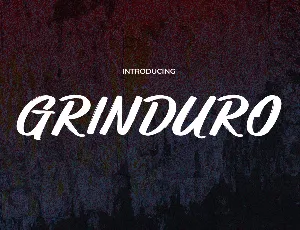 GRINDURO font