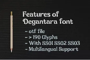 Degan font