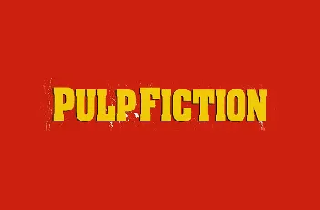 Pulp Fiction font