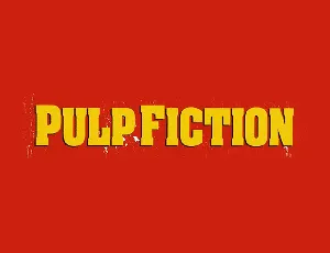 Pulp Fiction font