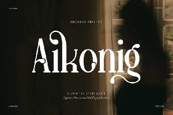 Aikonig font