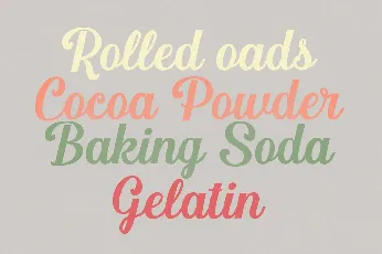 Meldina font