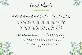 Great March Demo font