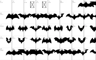 Scary Bat font