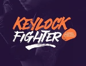 Keylock Fighter font