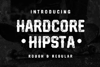 Hardcore Hipsta font