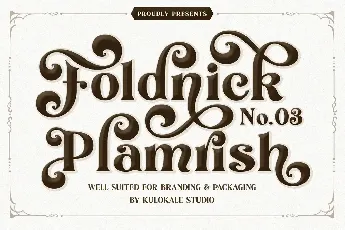 Foldnick font