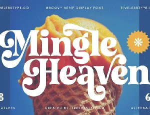 Mingle Heaven font