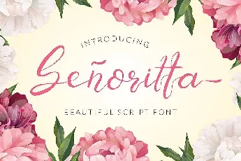 Senoritta Script font