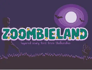 Zoombieland demo font