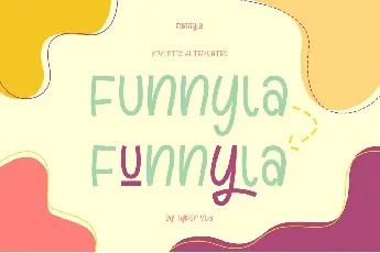 Funnyla-Demo font