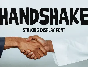 Handshake font