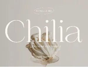 Chilia Demo font