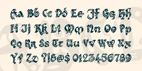 Kingthings Gothique font