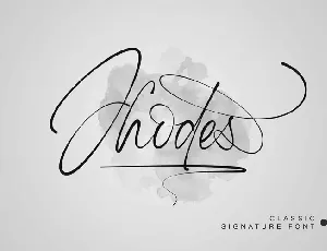 Jhodes font