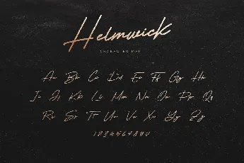 Helmwick font