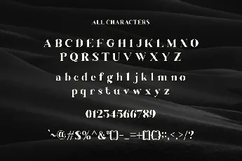 Galone font