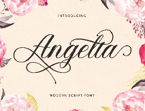 Angelta font