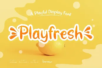 Playfresh font