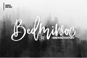 Bedmiwoc Brush font