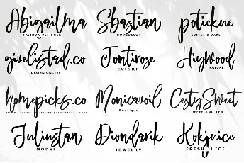 Bedmiwoc Brush font