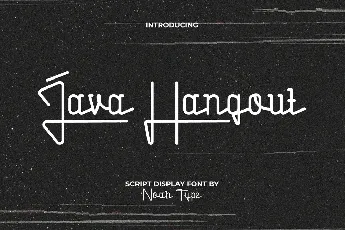 Java Hangout Demo font