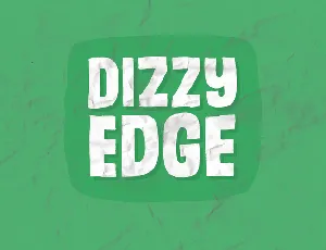 Dizzy Edge DEMO font