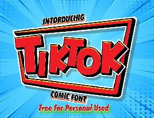 Tiktok font