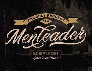 Menleader font