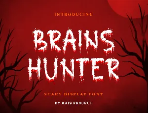 Brains Hunter font