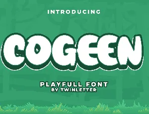 Cogeen font