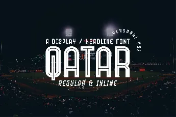 Qatar font