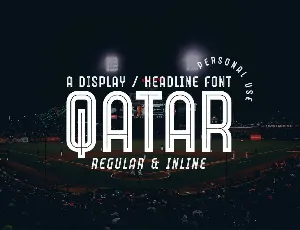 Qatar font