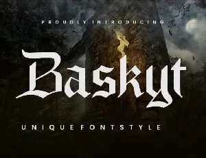 Baskyt font