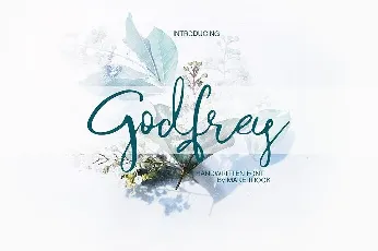 Godfrey Script font