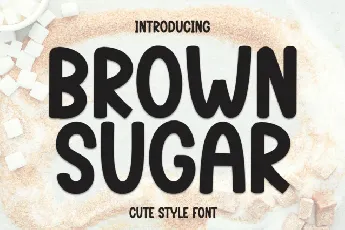 Brown Sugar Display font